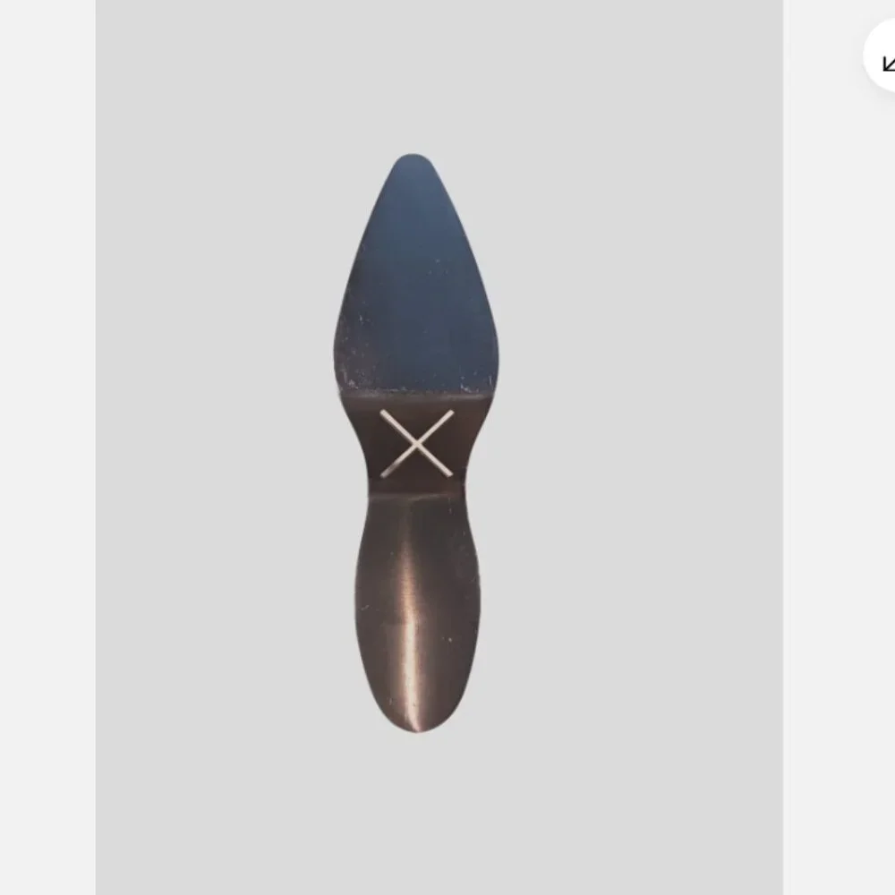 Cake Pie Server Stainless Steel Unique High Heel Shoe Sole Shape Single Vintage